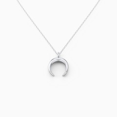 White horn necklace deals