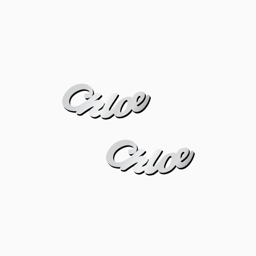 Personalized Name Stud Earrings