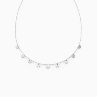 Mini Discs Necklace