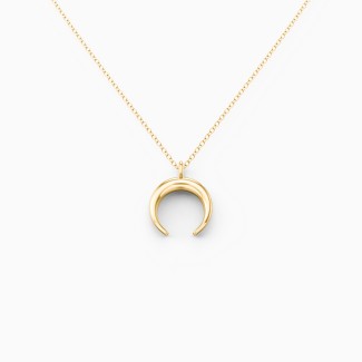 Crescent Horn Necklace