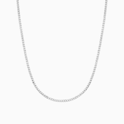 Open Curb Chain Necklace 18"