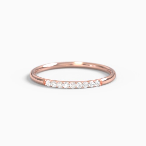 Stackable Band with Accents