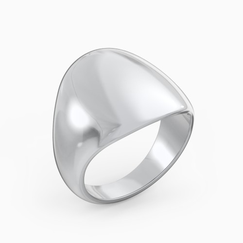 Low Dome Statement Ring