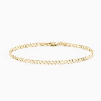 Open Curb Chain Bracelet 6.5"