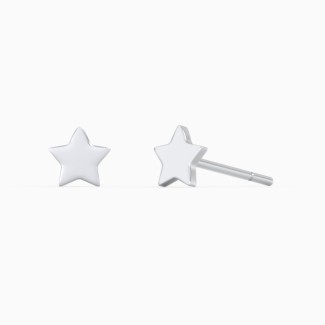 Star Shaped Stud Earrings
