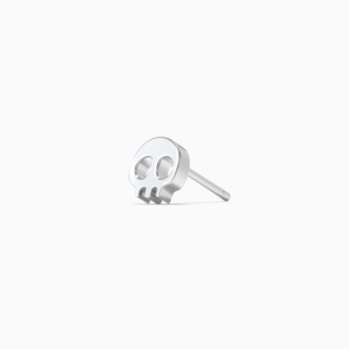 Skull Single Stud Earring
