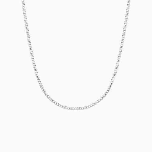 Open Curb Chain Necklace 14"