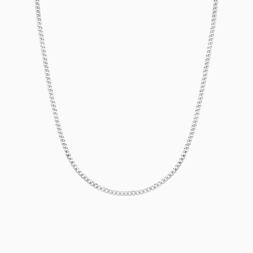 Open Curb Chain Necklace 16"