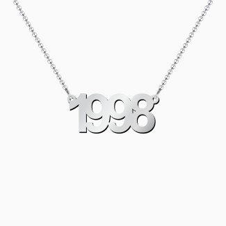 Personalized Number Necklace