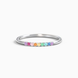 Rainbow Stackable Ring