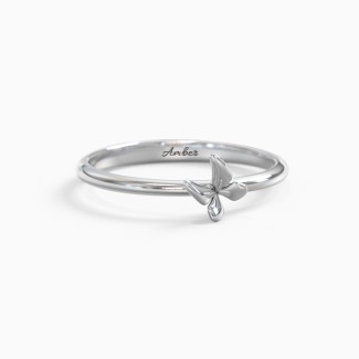 Stacking Butterfly Ring