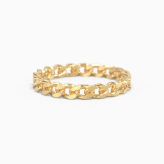 Curb Link Chain Ring
