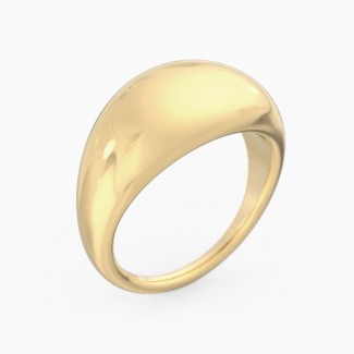 Medium-Sized Dome Statement Ring