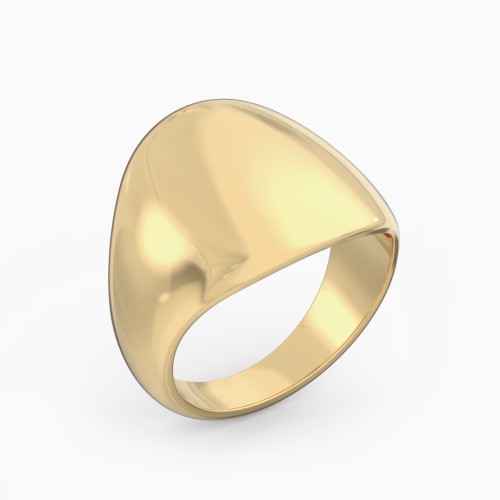 Low Dome Statement Ring