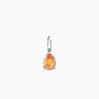 Pear Gemstone Charm