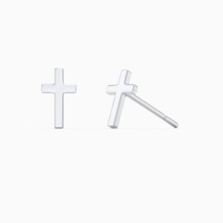 Cross Stud Earrings