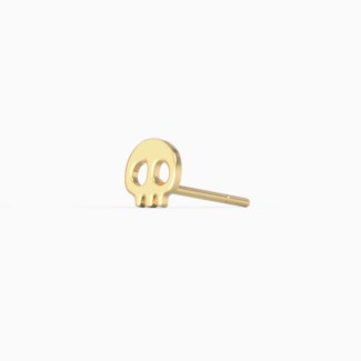 Skull Single Stud Earring