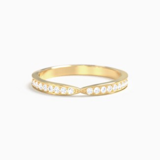 Tapered Band Stackable Ring
