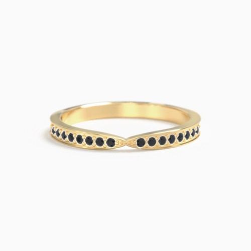 Tapered Band Stackable Ring