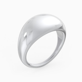 Medium-Sized Dome Statement Ring